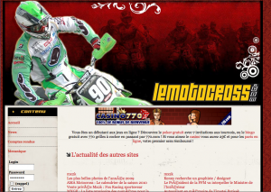 lemotocross.com, Actualité du motocross français